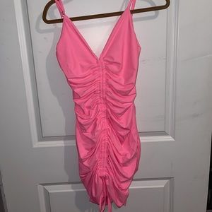Brand new tiger mist neon pink mini dress